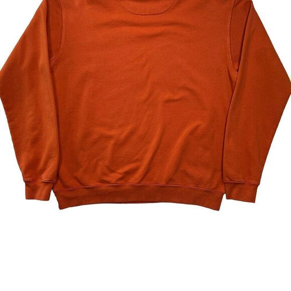 Mugsy Men's Orange Cowboy Hat Embroidered Crewneck Sweatshirt - Picture 8 of 9